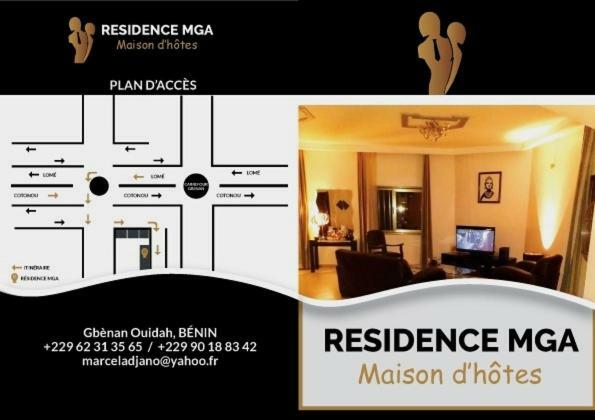 Résidence MGA Ouidah Exterior foto